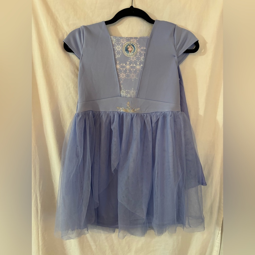 Disney Elsa Blue Princess Dress Large